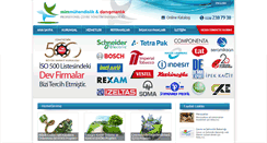 Desktop Screenshot of mimmuhendislik.com